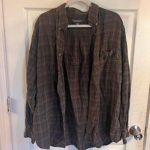Vintage Green Flannel